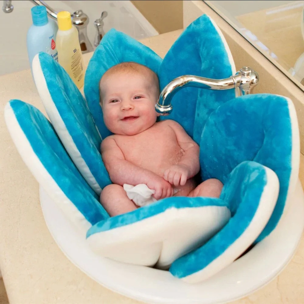 Blooming Bath Original Flower Bath Mat - Sink Bathtub Cushion for Baby